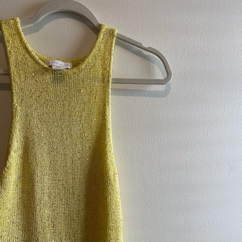 House of Harlow 1960 Yellow Sequin Dress - Picture 3 of 4
